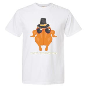 Funny Cute Thanksgiving For Friends Turkey Garment-Dyed Heavyweight T-Shirt