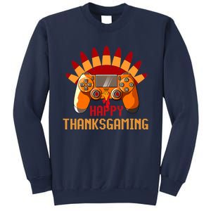 Funny Cute Thanksgiving Gamer Turkey Gaming Controller Boys Sweatshirt