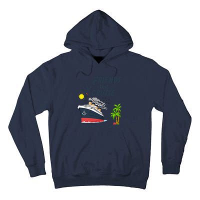 Friends Cruise Together 2024 Vacation Tall Hoodie