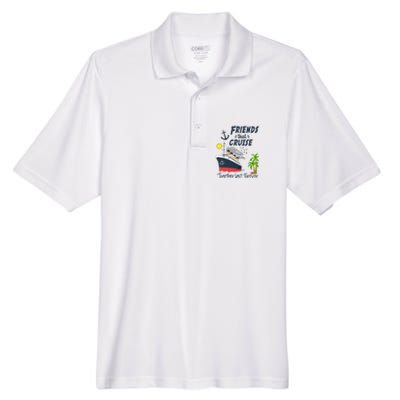 Friends Cruise Together 2024 Vacation Men's Origin Performance Pique Polo