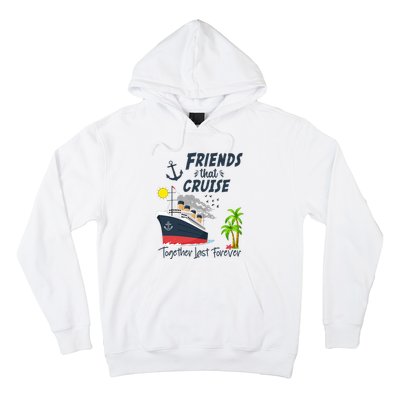 Friends Cruise Together 2024 Vacation Hoodie