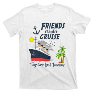 Friends Cruise Together 2024 Vacation T-Shirt