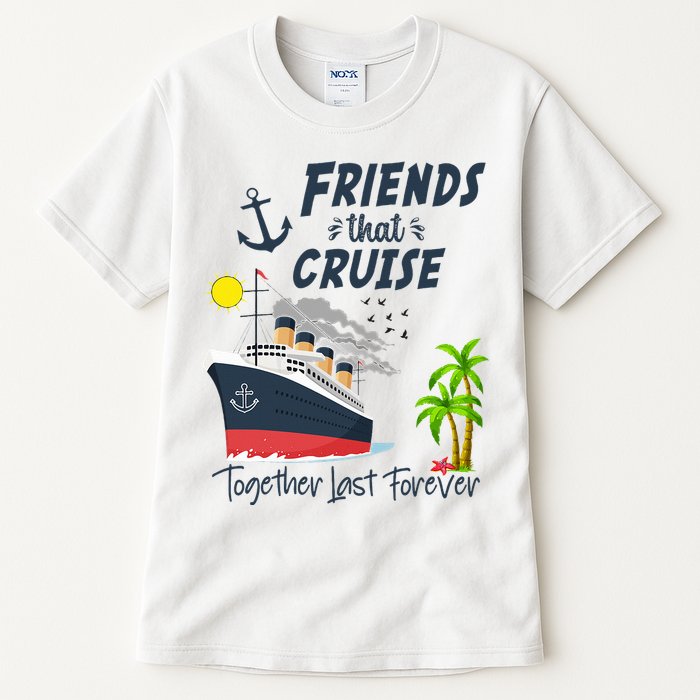 Friends Cruise Together 2024 Vacation Tall T-Shirt