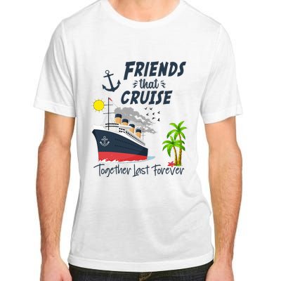 Friends Cruise Together 2024 Vacation Adult ChromaSoft Performance T-Shirt