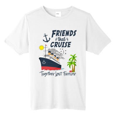 Friends Cruise Together 2024 Vacation Tall Fusion ChromaSoft Performance T-Shirt