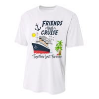 Friends Cruise Together 2024 Vacation Performance Sprint T-Shirt