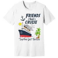 Friends Cruise Together 2024 Vacation Premium T-Shirt