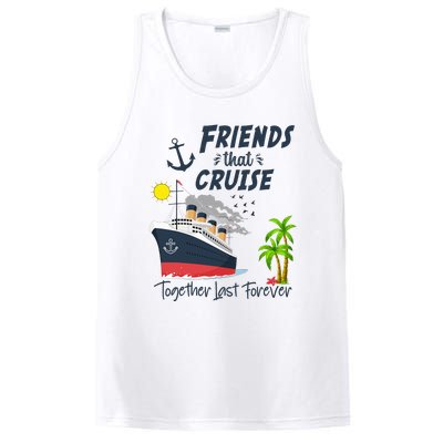 Friends Cruise Together 2024 Vacation PosiCharge Competitor Tank