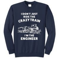 Funny Crazy Train Engineer Shirts For Women Men Sweatshirt