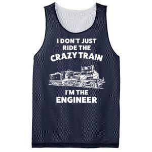 Funny Crazy Train Engineer Shirts For Women Men Mesh Reversible Basketball Jersey Tank