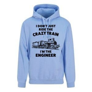 Funny Crazy Train Engineer Shirts For Women Men Unisex Surf Hoodie