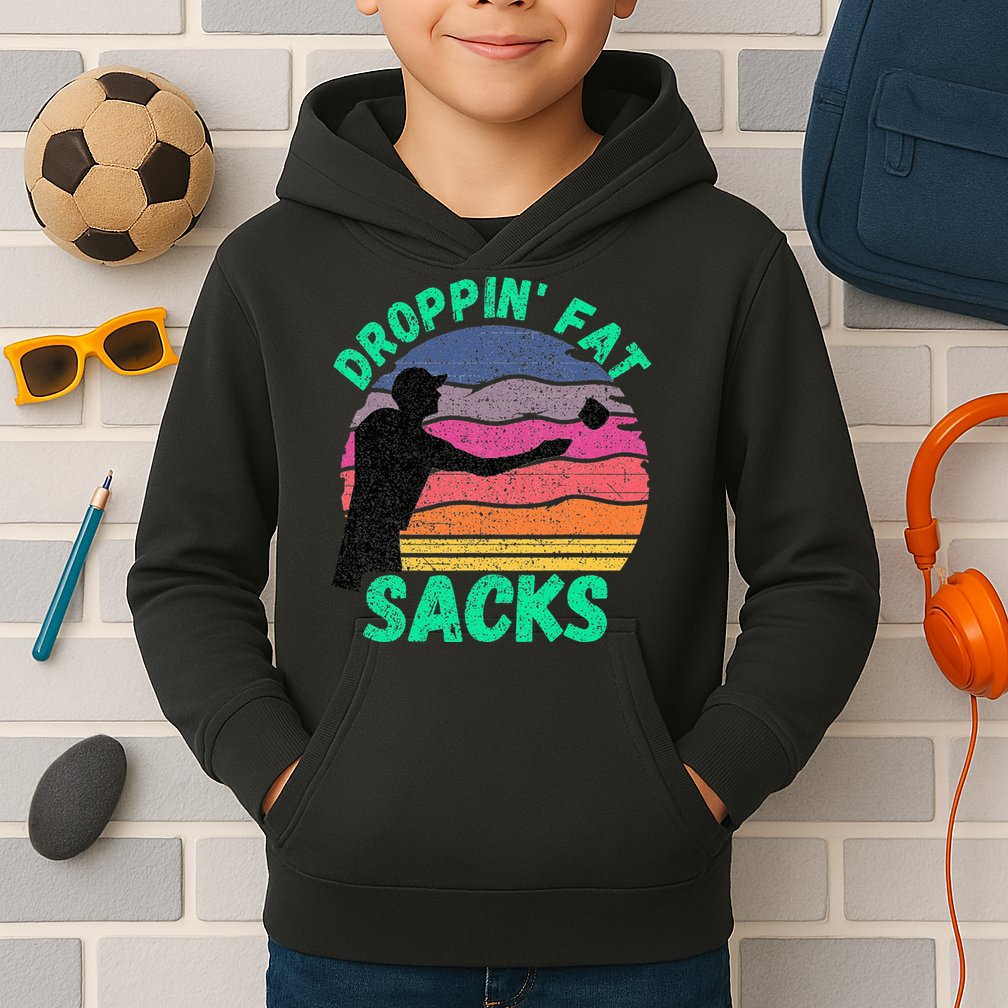 Funny Cornhole Team Cornhole Accessories Kids Hoodie