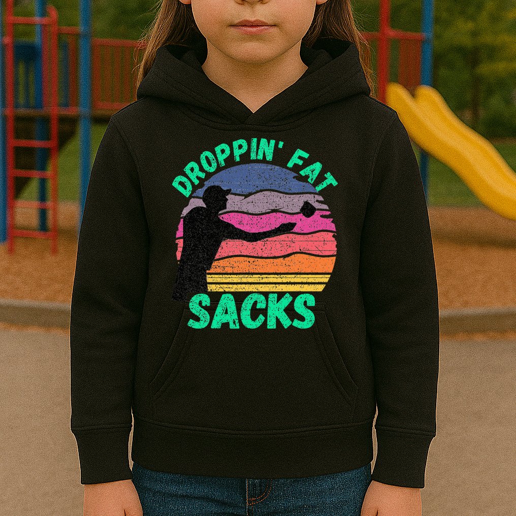 Funny Cornhole Team Cornhole Accessories Kids Hoodie