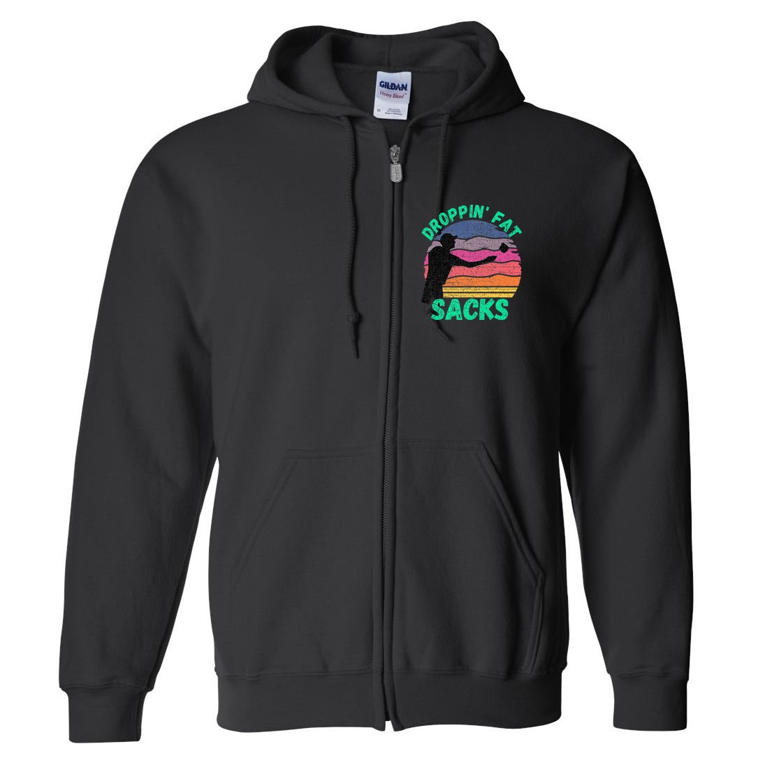 Funny Cornhole Team Cornhole Accessories Full Zip Hoodie