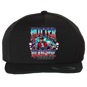 Funny Cute Trump Hotter Than A Hoochie Coochie Wool Snapback Cap