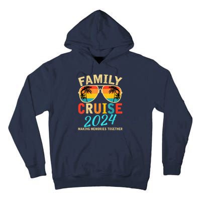 Family Cruise Trip 2024 Hello Summer Vacation Beach Matching Tall Hoodie