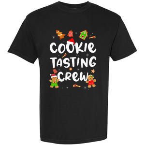 Festive Cookie Tasting Crew Pajama Set for Family Xmas Garment-Dyed Heavyweight T-Shirt