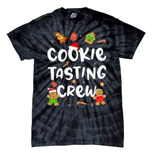 Festive Cookie Tasting Crew Pajama Set for Family Xmas Tie-Dye T-Shirt