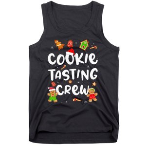 Festive Cookie Tasting Crew Pajama Set for Family Xmas Tank Top