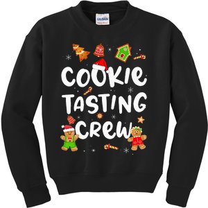 Festive Cookie Tasting Crew Pajama Set for Family Xmas Kids Sweatshirt