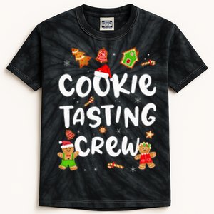 Festive Cookie Tasting Crew Pajama Set for Family Xmas Kids Tie-Dye T-Shirt