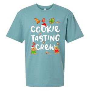 Festive Cookie Tasting Crew Pajama Set for Family Xmas Sueded Cloud Jersey T-Shirt