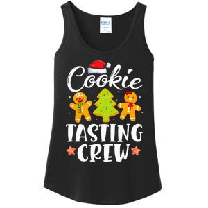 Festive Cookie Tasting Crew PJs for Family Christmas Ladies Essential Tank