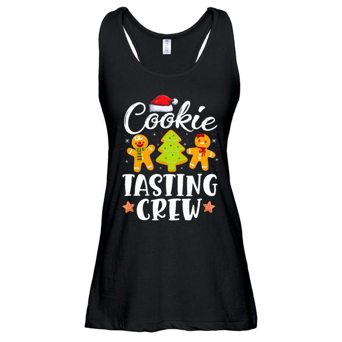 Festive Cookie Tasting Crew PJs for Family Christmas Ladies Essential Flowy Tank