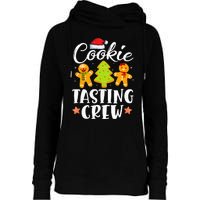 Festive Cookie Tasting Crew PJs for Family Christmas Womens Funnel Neck Pullover Hood