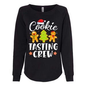 Festive Cookie Tasting Crew PJs for Family Christmas Womens California Wash Sweatshirt