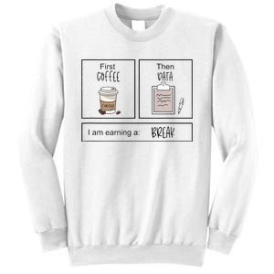 First Coffee Then Iep Teacher Sped Teacher Coffee Lover Gift Sweatshirt