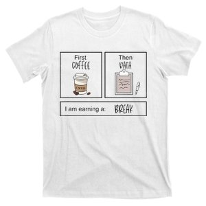 First Coffee Then Iep Teacher Sped Teacher Coffee Lover Gift T-Shirt