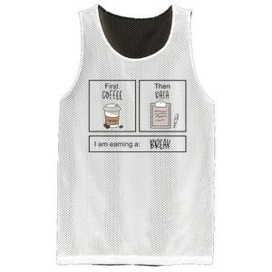 First Coffee Then Iep Teacher Sped Teacher Coffee Lover Gift Mesh Reversible Basketball Jersey Tank