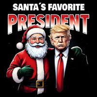 Funny Christmas Trump With Santa Favorite President Meaningful Gift Mug