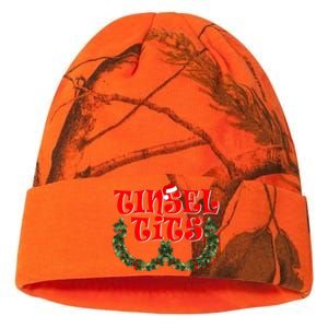 Funny Christmas Tinsel Tits Matching Couples Shirts Kati Licensed 12" Camo Beanie