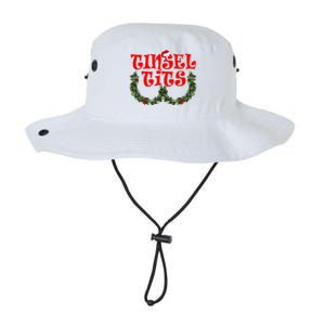 Funny Christmas Tinsel Tits Matching Couples Shirts Legacy Cool Fit Booney Bucket Hat