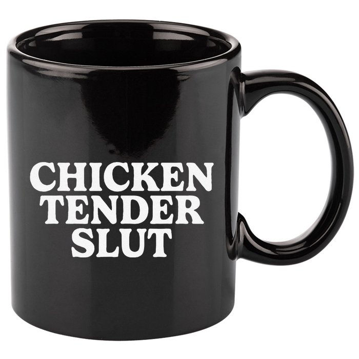 Funny Chicken Tender Slut 11oz C Handle Ceramic Mug