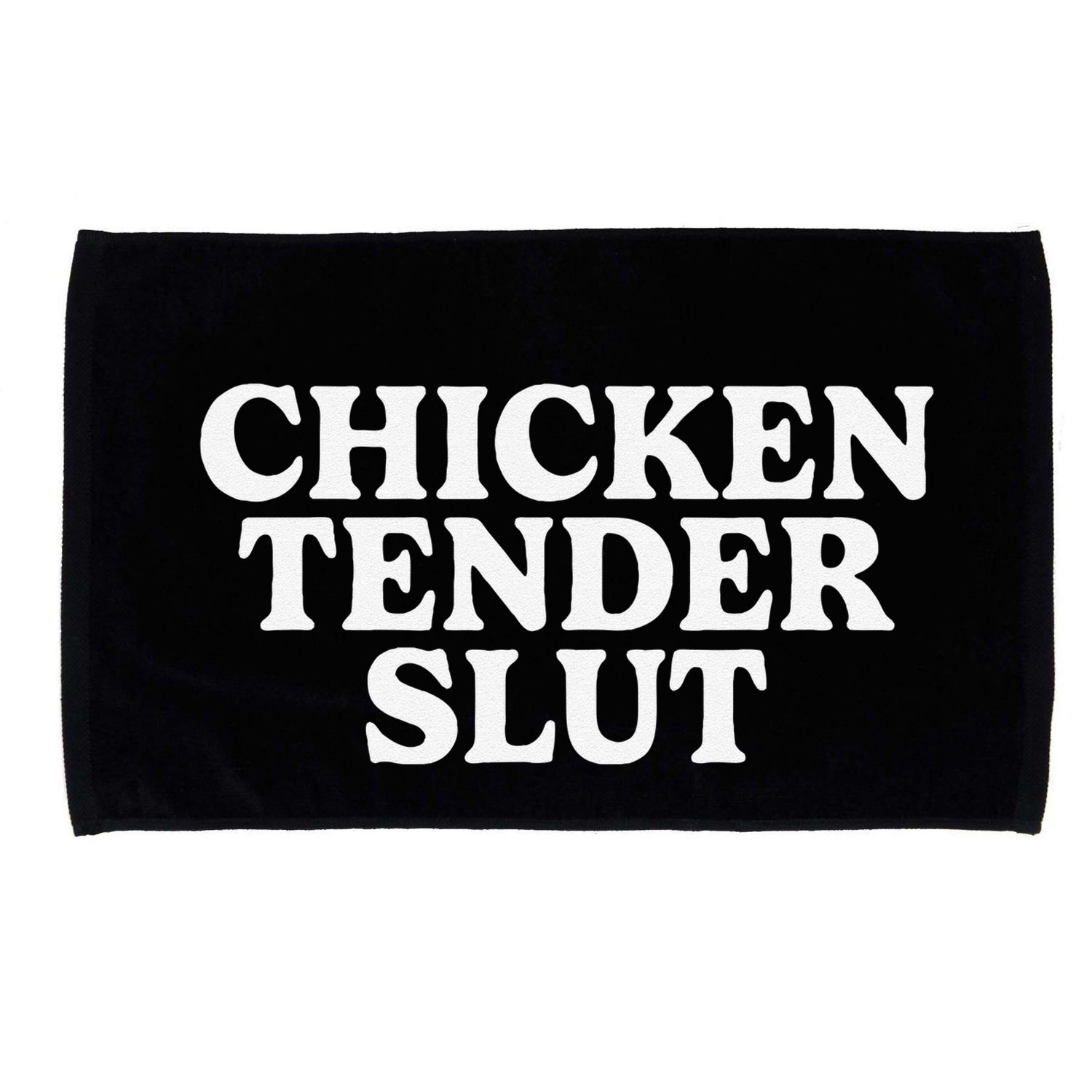Funny Chicken Tender Slut Microfiber Hand Towel