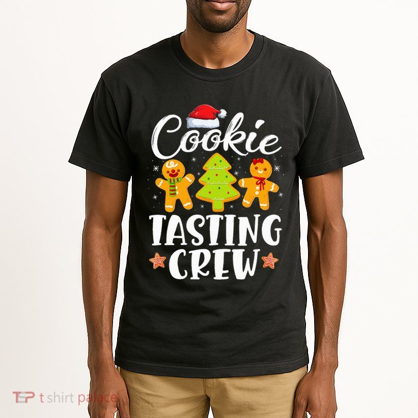 Festive Cookie Tasting Crew Pajama Set for Family Xmas Tall T-Shirt