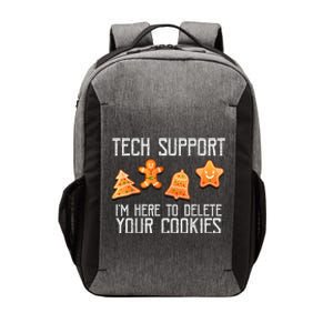 Funny Christmas Tech Support Here To Delete Cookies Xmas Vector Backpack