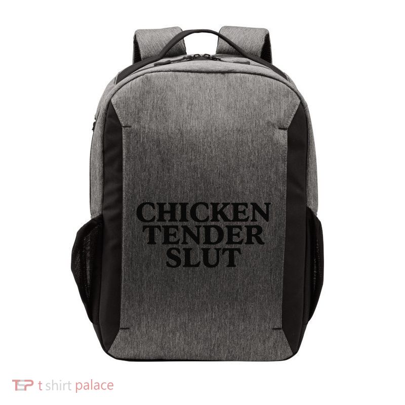 Funny Chicken Tender Slut Trendy Sayings Chicken Nugget Lover Chicken Lover Gi Vector Backpack