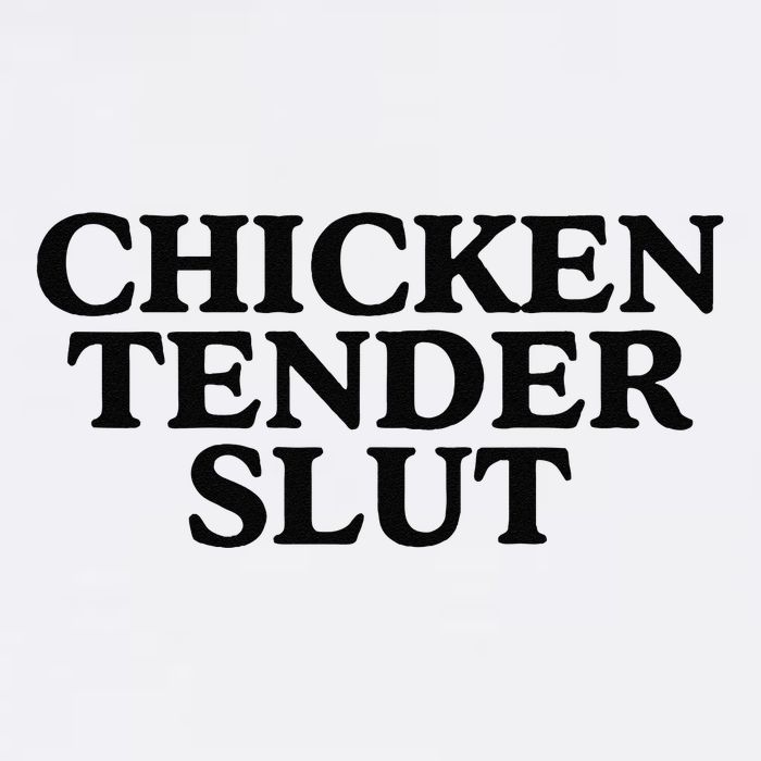 Funny Chicken Tender Slut Trendy Sayings Chicken Nugget Lover Chicken Lover Gi Garment-Dyed Sweatshirt