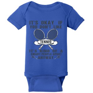 Funny Cute Tennis Tennis Players Sports Humor Great Gift Baby Bodysuit