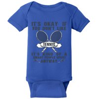 Funny Cute Tennis Tennis Players Sports Humor Great Gift Baby Bodysuit