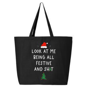 Funny Christmas Tree Look At Me Being All Festive 25L Jumbo Tote