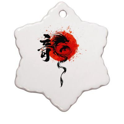 Funny Chinese Traditional New Year Year Of The Dragon 2024 Ceramic Star Ornament