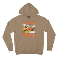 Funny Cute Thanksgiving I Care For The St Little Turkeys Hoodie