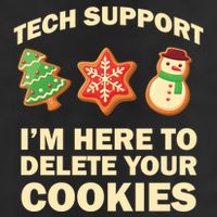 Funny Christmas Tech Support For Computer Programmer Cute Gift Trucker Hat