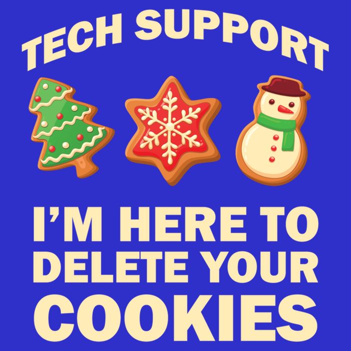 Funny Christmas Tech Support For Computer Programmer Cute Gift Toddler T-Shirt