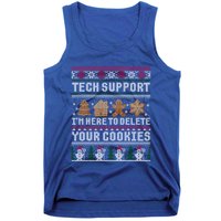 Funny Christmas Tech Supporgift Computer Programmer Gift Tank Top